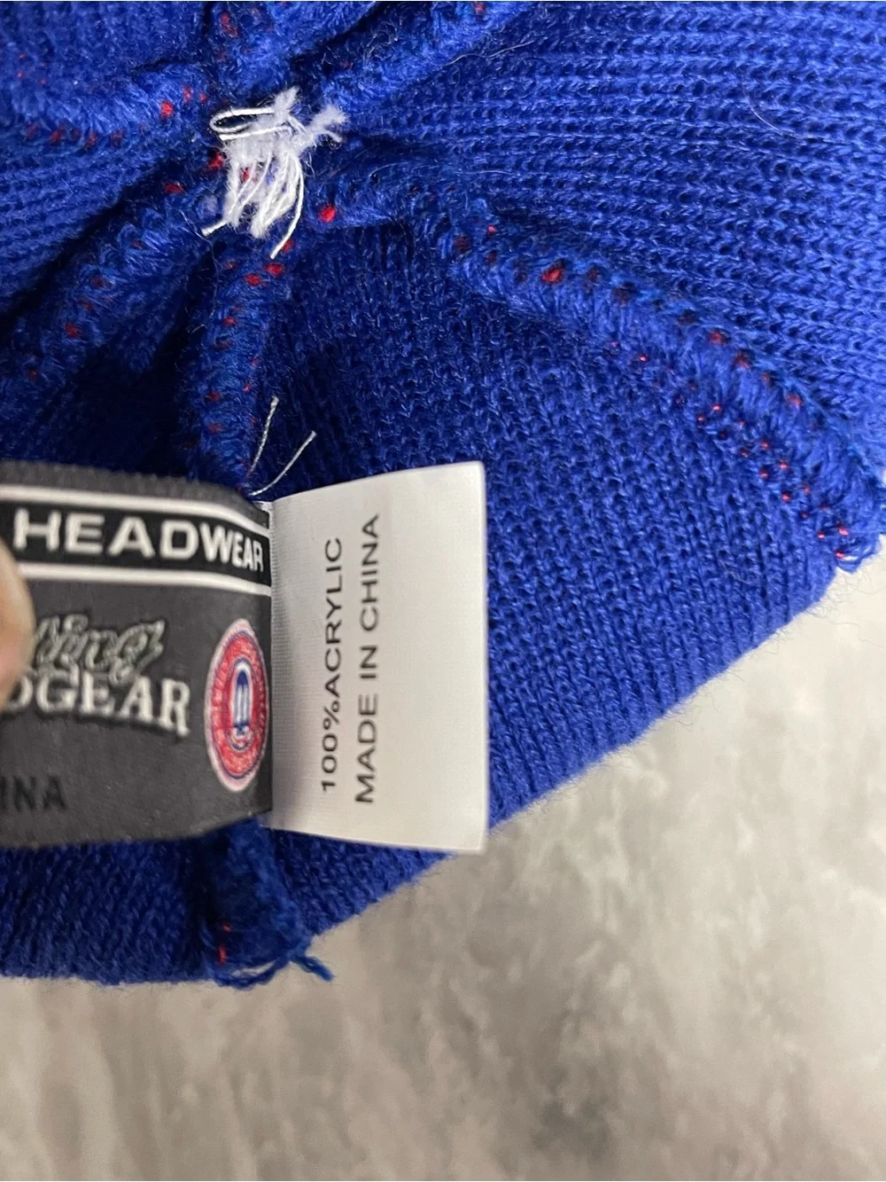 Kansas City Royals Blue One Size Beanie Hat MLB Baseball Fan Favorite Cap